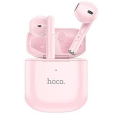 Hoco Bezdrátový bluetooth headset HOCO TWS EW19 Plus - růžové