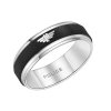 Pánský ocelový prsten Halo PEAGF003580 (Obvod 64 mm)