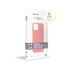 FIXED Kryt na mobil MagFlow s podporou MagSafe na Apple iPhone 14 Pro - růžový