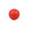 Masažní míček ježek červený tvrdý - 6 cm