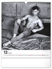 Grooters Nástěnný kalendář Men 2025, 30 × 34 cm