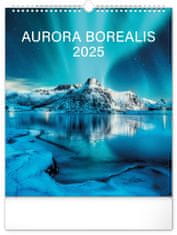Grooters Nástěnný kalendář Polární záře 2025, 30 × 34 cm