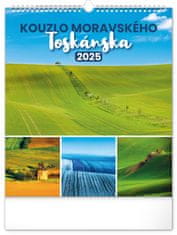 Presco Publishing Nástěnný kalendář Kouzlo Moravského Toskánska 2025, 30 × 34 cm