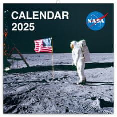 Grooters Poznámkový kalendář NASA 2025, 30 × 30 cm