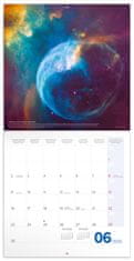 Grooters Poznámkový kalendář NASA 2025, 30 × 30 cm