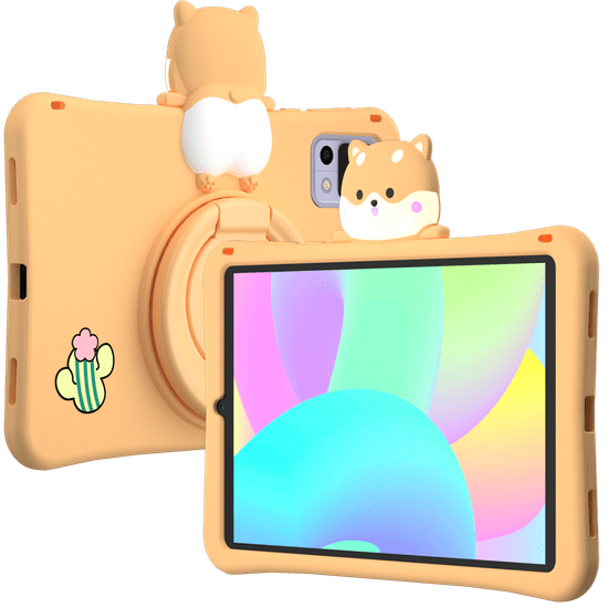 Doogee Tablet pro děti T20 Mini-Kid 4/128GB, 5060mAh, žlutá/fialová