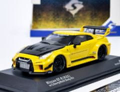 Solido Nissan GTR35 LBWK Silhouette 2019 yellow - SOLIDO 1:43