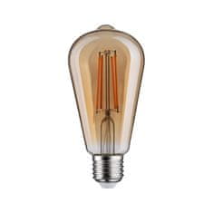 Paulmann PAULMANN 1879 Filament 230V 3-krokové-stmívatelné LED žárovka Rustika E27 3 Step Dim 6W 1800K stmívatelné zlatá 29188