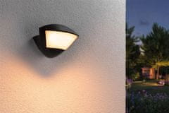 Paulmann PAULMANN LED venkovní nástěnné svítidlo Smart Home Zigbee 3.0 Skyla pohybové čidlo neláká hmyz IP44 226x164mm CCT 10W 230V antracit hliník 94864