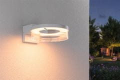 Paulmann PAULMANN LED venkovní nástěnné svítidlo Smart Home Zigbee 3.0 Capea pohybové čidlo neláká hmyz IP44 231mm CCT 12,5W 230V bílá hliník 93114