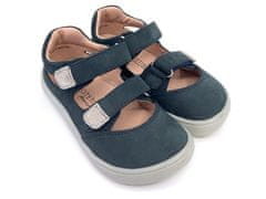 Dětská barefoot vycházková obuv Pady modrá (Velikost 23)