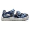 Dětská barefoot vycházková obuv Tafi modrá (Velikost 23)