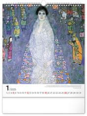 Grooters Nástěnný kalendář Gustav Klimt 2025, 30 × 34 cm
