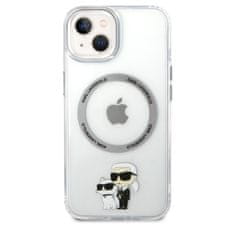 Karl Lagerfeld & Choupette NFT průhledný kryt s MagSafe pro iPhone 14
