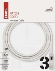 Emos PATCH kabel UTP 5E, 3m