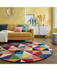 Flair Kusový koberec Spectrum Samba Multi kruh 160x160 (průměr) kruh