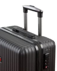 Swissbrand střední skořepinový kufr Riga v černé 