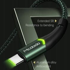 Mcdodo Mcdodo Usb-C Rychlonabíjecí Kabel Pro Samsung Usb Nabíječku Typu C Led 1M