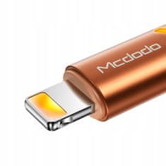 Mcdodo Mcdodo Usb Lightning Rychlonabíjecí Kabel 36W Pro Iphone 13 14 1M Led Oranžová