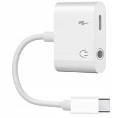 CO2 Co2 adaptér USB-C Mini Jack 3,5 mm konvertor Aux kabel pro Samsung Apple Z Dac