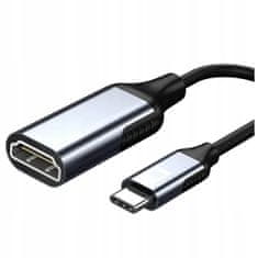 CO2 Co2 USB-C kabelový adaptér Hdmi Hub USB typ C na HDMI Mhl Hd 4K 60Hz