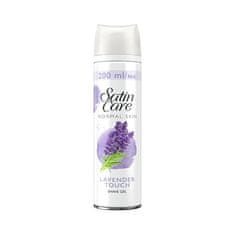 Gillette Gel na holení Satin Care Lavender Touch (Shave Gel) (Objem 200 ml)