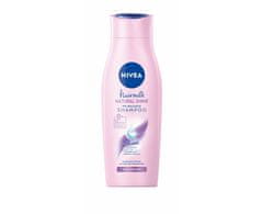 Nivea Pečující šampon s mléčnými a hedvábnými proteiny na unavené vlasy bez lesku Hairmilk Shine (Care Sha (Objem 250 ml)