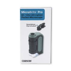 Carson MicroBrite Digitální mikroskop (60-120x) MM-350 s LED osvětlením