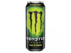 Monster Monster Nitro Super Dry sycený energetický nápoj 500ml