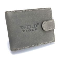 Wild Tiger Pánská kožená peněženka Wild Aigle in, černá