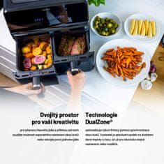 Lauben horkovzdušná fritéza DualZone Air Fryer 8000BC