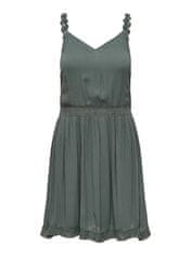 ONLY Dámské šaty ONLKARMEN Regular Fit 15177478 Balsam Green (Velikost 34)