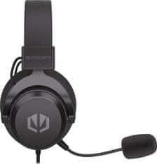 4DAVE Endorfy headset Infra / drátový / s mikrofonem / 3,5mm jack / černý