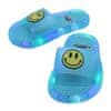 Pantofle pro děti s LED světly, Dětské Nazouváky, Dětské pantofle | HAPPYS Modrá 32/33