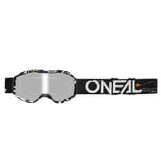O'Neal dětské brýle B-10 ATTACK V.24 černá/bílá, silver mirror