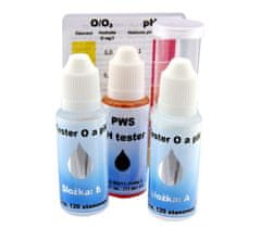 PWS Kapkový bazénový OXI tester pro stanovení O a pH