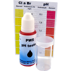 PWS Bazénový kapkový tester pH