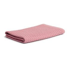 Möve PIQUÉE ručník s waflovým vzorem 70 x 140 cm růžový