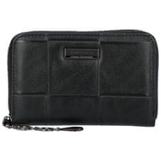 Romina & Co. Bags Praktická mladistvá dámská koženková peněženka Manni, černá