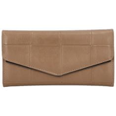 Romina & Co. Bags Zajímavá dámská koženková peněženka Pedrita, tmavší béžová