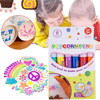 3D Fixy pro děti, Kreativní fixy, Magické Fixy pro 3D malování ( Sada 6ks) | PUFFPENS