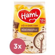 Hami 3x Kaše mléčná rýžová stracciatella 210 g