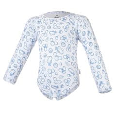 LittleAngel LITTLE ANGEL Body tričko smyk s potiskem Outlast 86 sv.ledově modrá myšky