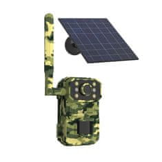 Secutek Fotopast mini 4G se solárním panelem H5-4G-A8