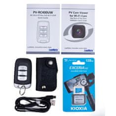 Špionážní autoklíč se 4K WiFi kamerou Lawmate PV-RC400UW