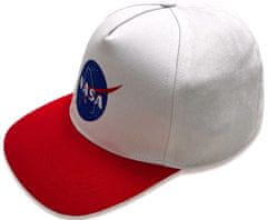 CurePink Čepice - kšiltovka snapback NASA: Logo (nastavitelná)