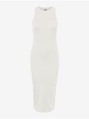 Vero Moda Bílé dámské pouzdrové basic šaty AWARE by VERO MODA Lavender XS