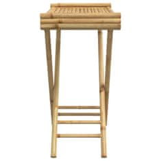 Vidaxl Skládací stolek s podnosem 70,5 x 42,5 x 80 cm bambus