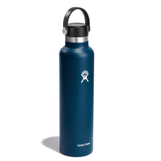 Hydro Flask Nerezová termolahev Standard Mouth Flex Cap 24 oz (709 ml) Tmavě modrá