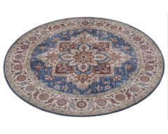 NOURISTAN Kusový koberec Asmar 104001 Jeans/Blue kruh 160x160 (průměr) kruh